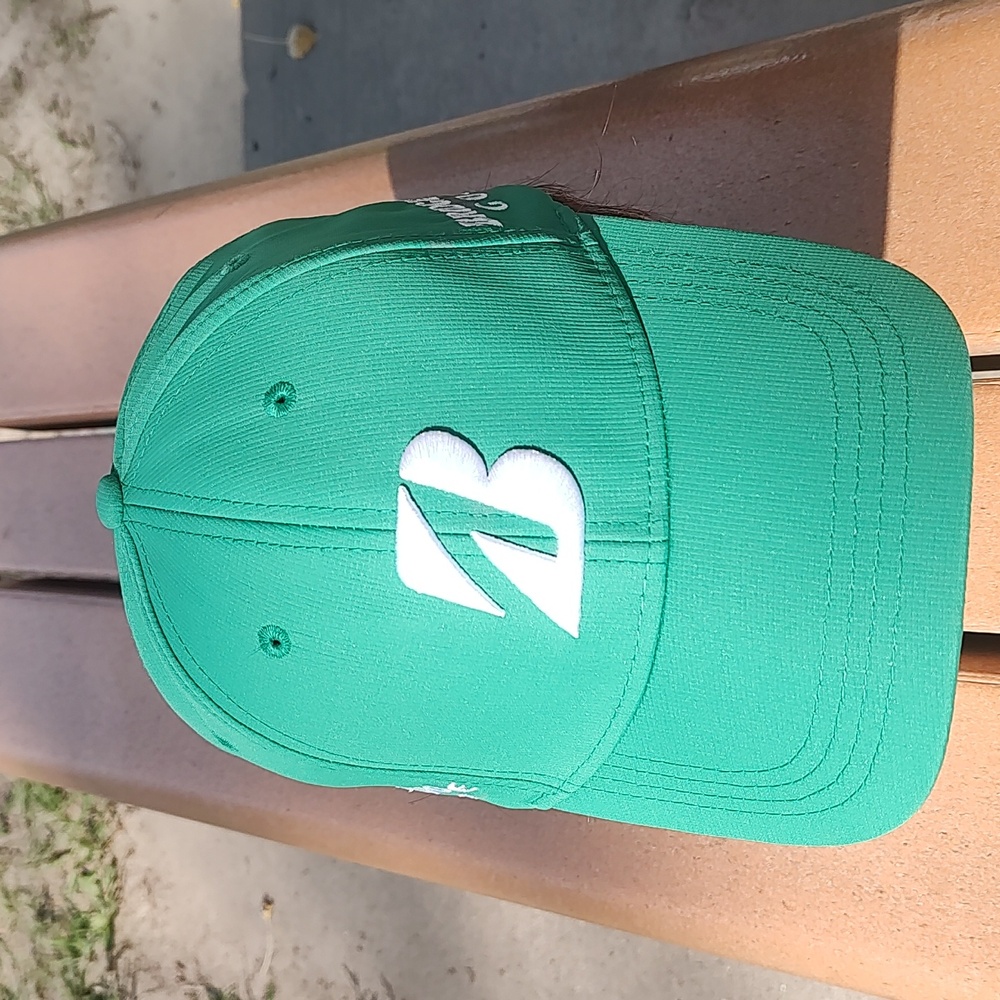 Bridgestone Big Game B330 Embroidered Green Adjustable Golf Hat/Cap